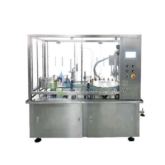 瓶裝口服液液體灌裝旋（xuán）蓋（gài）一體機